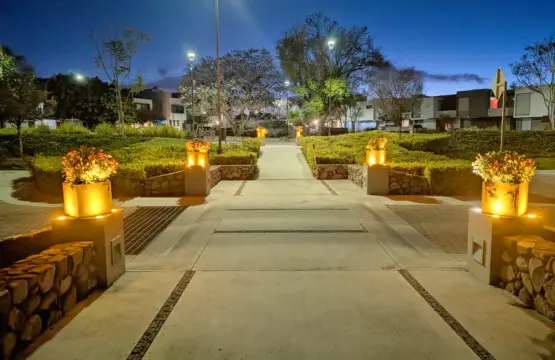 Caminar en el Fraccionamiento