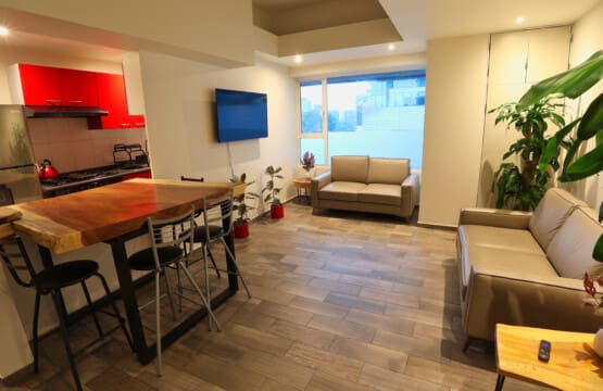 living room kitchen